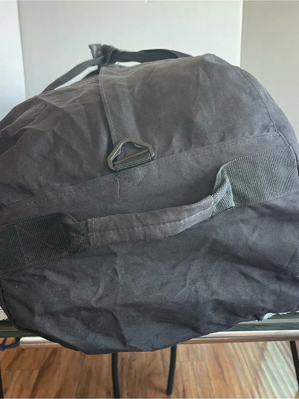 90’s US Army Black Nylon  Duffel Bag